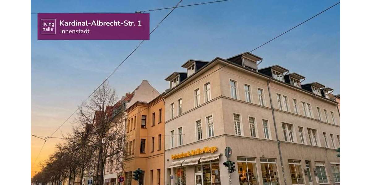 Etagenwohnung Halle Nördliche Innenstadt - 3 Zimmer, 84 m&sup2;, 130.000&euro; | Angebot:26714950