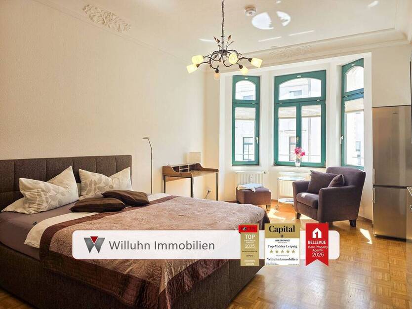 Voll möbliertes Apartment | Schnorrstaße | Bezugsfrei | Bad 2016