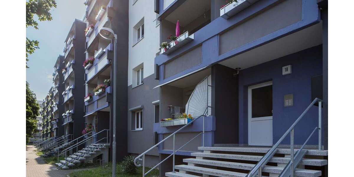 Etagenwohnung Halle Heide-Nord/Blumenau - 2 Zimmer, 50 m&sup2;, 341&euro; | Angebot:27108210