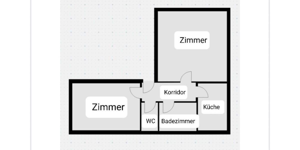 Erdgeschoßwohnung Halle (Saale) - 2 Zimmer, 66 m&sup2;, 690&euro; | Angebot:25959304
