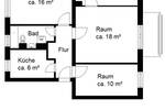 Etagenwohnung Halle (Saale) Südstadt - 3 Zimmer, 68 m&sup2;, 492&euro; | Angebot:26117987