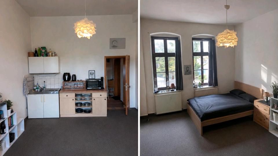 Erdgeschoßwohnung Halle (Saale) - 1 Zimmer, 24 m&sup2;, 350&euro; | Angebot:26545354