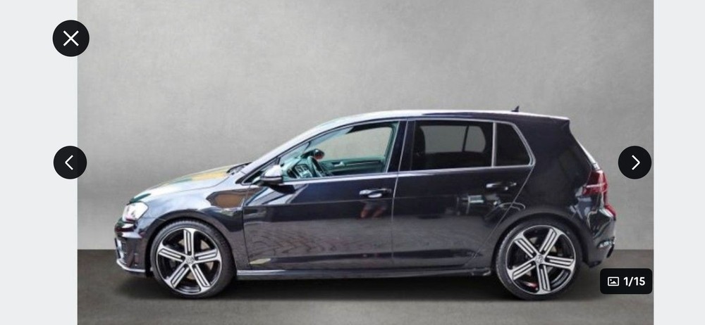 VW Golf R 128.000 km 21.999 &euro; Könnern 06420