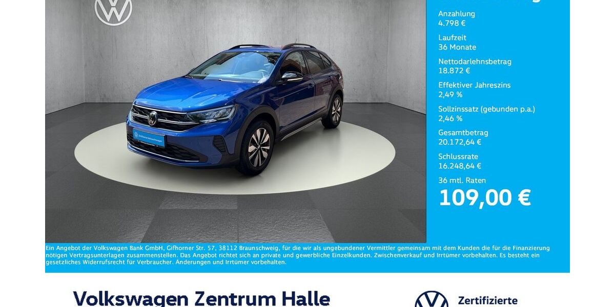 VW Taigo 6.249 km 23.670 &euro; Halle/Saale 06110