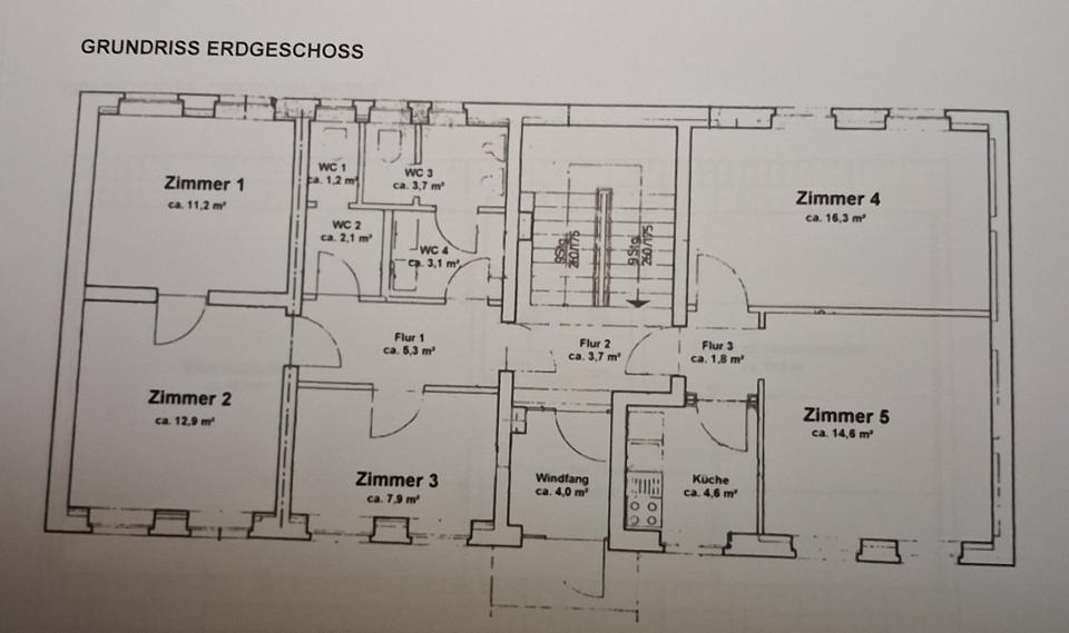 Einfamilienhaus Köthen (Anhalt) - 7 Zimmer, 180 m&sup2;, 340.000&euro; | Angebot:24272661