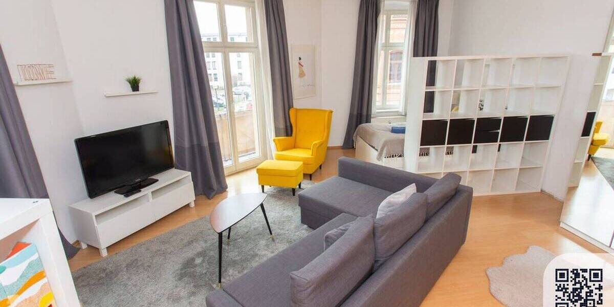 Etagenwohnung Halle (Saale) Innenstadt - 2 Zimmer, 1.417&euro; | Angebot:26266507