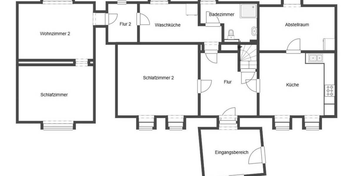 Einfamilienhaus Wettin-Löbejün Merbitz - 4 Zimmer, 100 m&sup2;, 180.000&euro; | Angebot:26607837