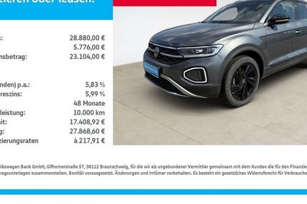 VW T-Roc 17.757 km 28.480 &euro; Bitterfeld-Wolfen 06749