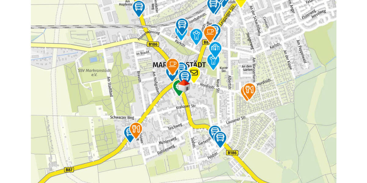 Etagenwohnung Markranstädt Quesitz - 5 Zimmer, 134 m&sup2;, 1.300&euro; | Angebot:26763989