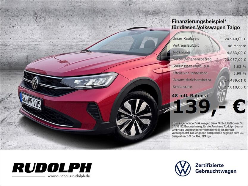 VW Taigo 9.900 km 24.940 € Leuna 06237