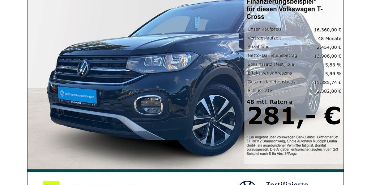 VW T-Cross 43.800 km 16.360 &euro; Leuna 06237