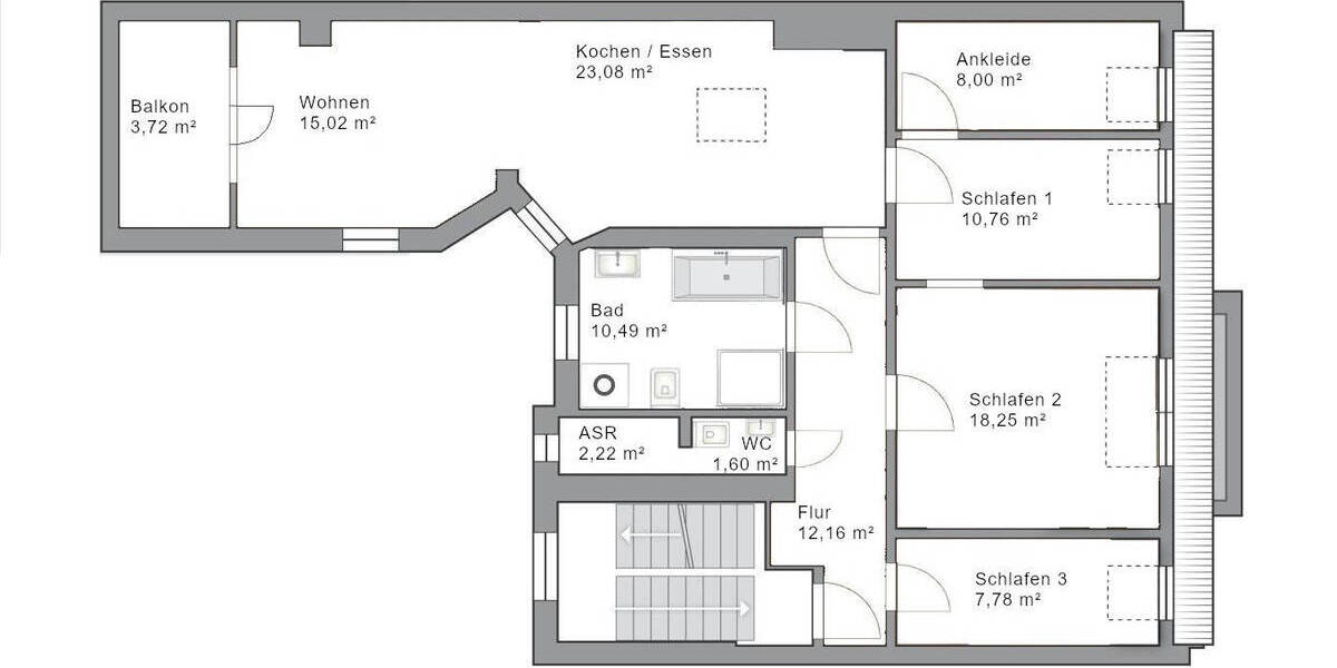 Mehrfamilienhaus, Wohnhaus Halle (Saale) Altstadt - 1 Zimmer, 446 m&sup2;, 890.000&euro; | Angebot:25680251