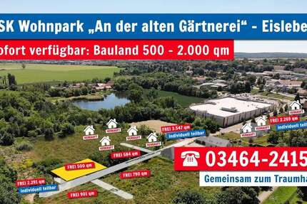 Grundstück Lutherstadt Eisleben - 39.990&euro; | Angebot:26182773