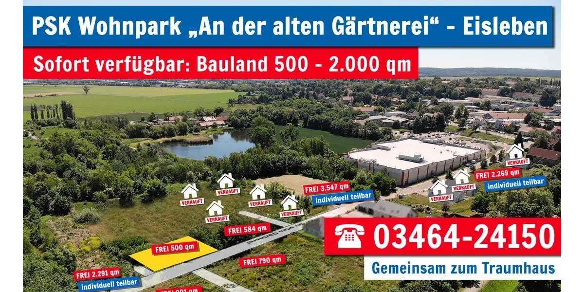 Grundstück Lutherstadt Eisleben - 39.990&euro; | Angebot:26182773
