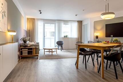 Balkon-Wohnung mit Einbauküche | HWR | Aufzug | Smart Home | TG | energieeffizienter Neubau 3 zimmer