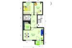 Etagenwohnung Halle (Saale) Halle-Neustadt - 3 Zimmer, 57 m&sup2;, 400&euro; | Angebot:26235236