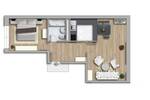 Etagenwohnung Halle (Saale) Südliche Neustadt - 2 Zimmer, 41 m&sup2;, 252&euro; | Angebot:26804971