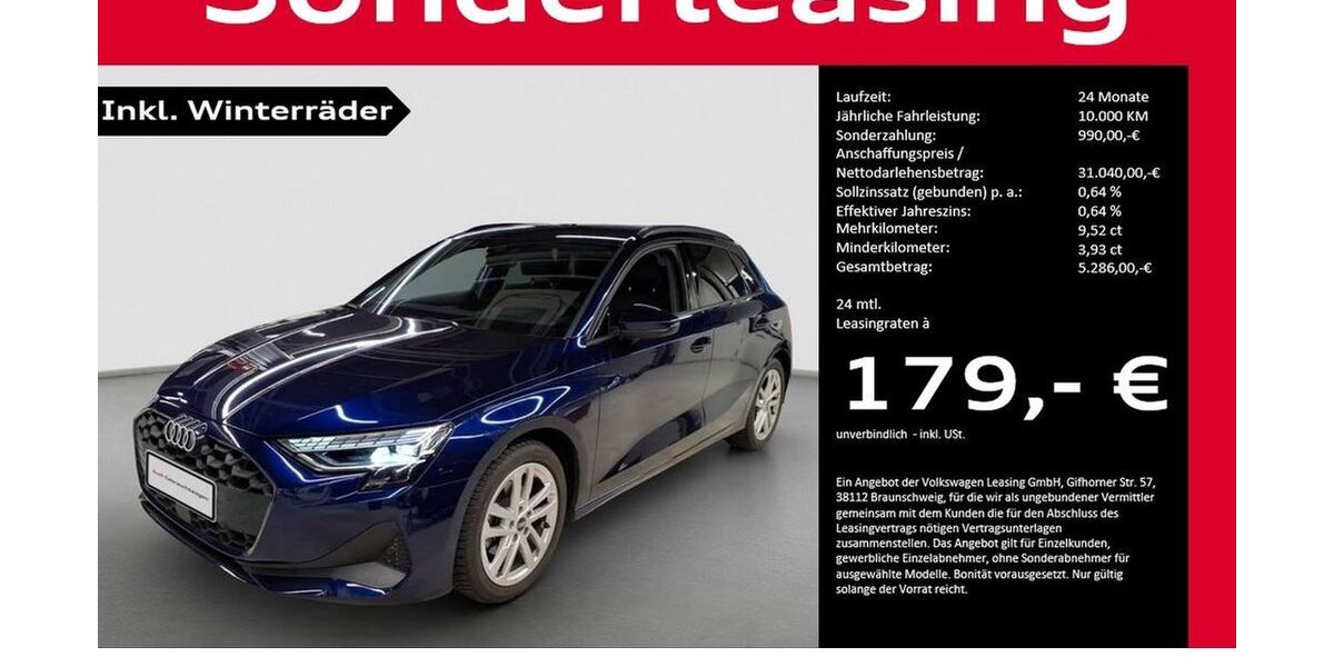 Audi A3 13.723 km 31.040 &euro; Halle (Saale) 06110