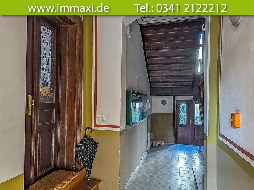 CONNEWITZ + 1 RAUM Wohnung ZUM KAUF + ERDGESCHOSS + BALKON + PARKETT