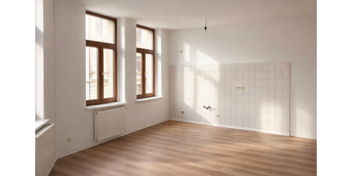 Etagenwohnung Halle (Saale) Damaschkestraße - 2 Zimmer, 59 m&sup2;, 439&euro; | Angebot:25252573