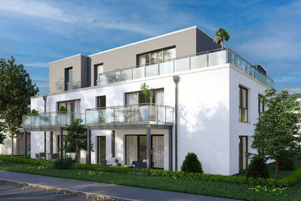 Erdgeschoss-Wohnung mit Terrasse und Gartenanteil