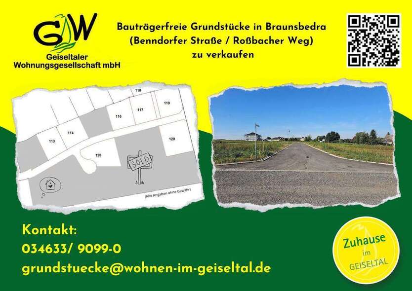 Grundstück zu verkaufen in Braunsbedra 103.600 € 700 m²
