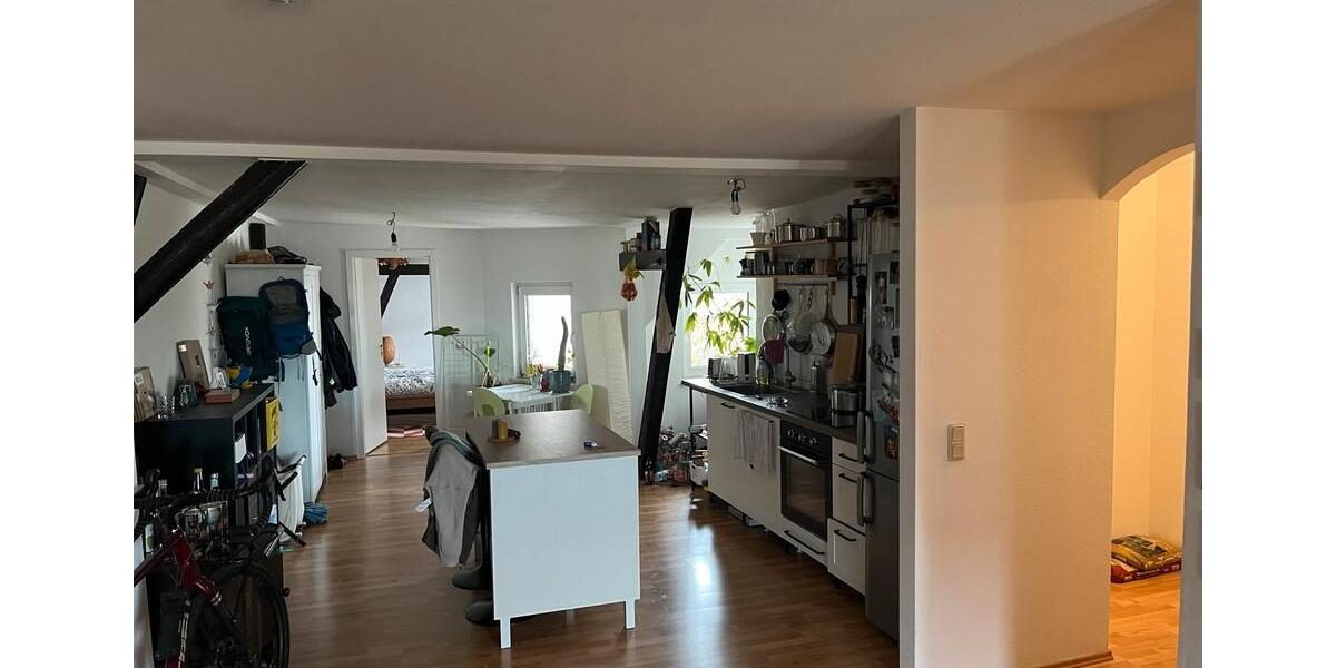 Dachgeschoßwohnung Halle (Saale) Büschdorf - 2 Zimmer, 67 m&sup2;, 655&euro; | Angebot:24788261