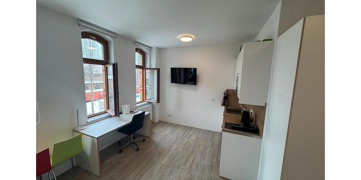 Etagenwohnung Halle (Saale) Büschdorf - 1 Zimmer, 29 m&sup2;, 583&euro; | Angebot:24836813