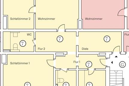 Wohnung Querfurt - 3 Zimmer, 91 m&sup2;, 505&euro; | Angebot:26123970