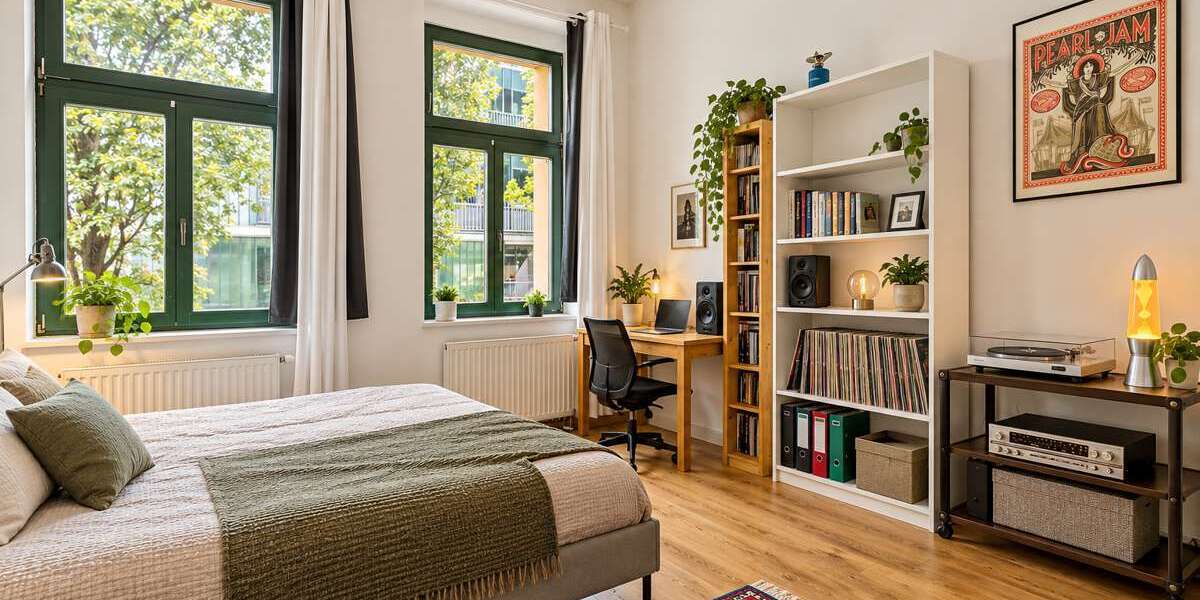 Etagenwohnung Halle Am Wasserturm/Thaerviertel - 3 Zimmer, 84 m&sup2;, 177.000&euro; | Angebot:27688250