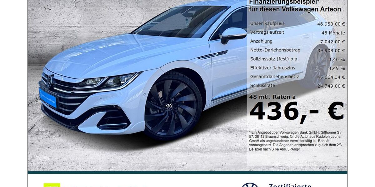 VW Arteon 8.400 km 40.900 &euro; Leuna 06237