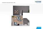 Etagenwohnung Halle (Saale) Damaschkestraße - 1 Zimmer, 32 m&sup2;, 446&euro; | Angebot:25125127
