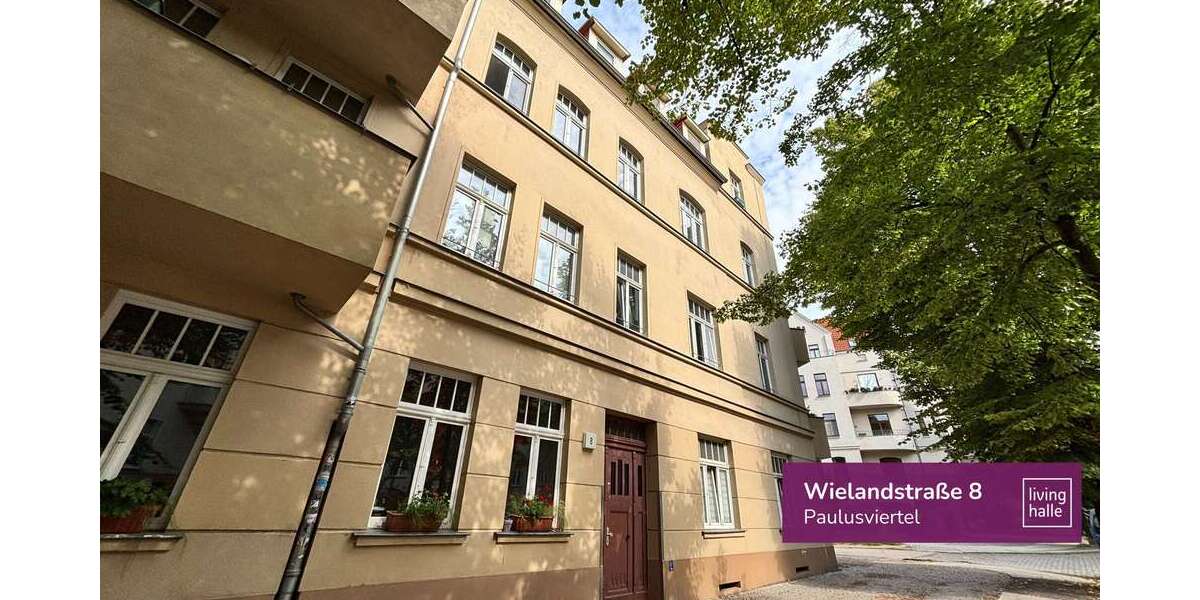 Etagenwohnung Halle Am Wasserturm/Thaerviertel - 4 Zimmer, 107 m&sup2;, 1.177&euro; | Angebot:23275754
