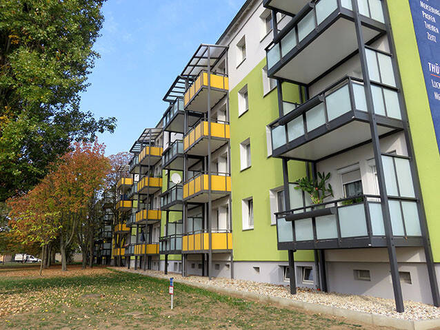 Etagenwohnung Bad Dürrenberg - 2 Zimmer, 48 m&sup2;, 303&euro; | Angebot:26091968