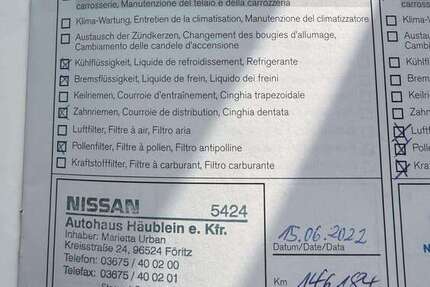 Nissan NV200 173.198 km 9.900 &euro; Zörbig 06780