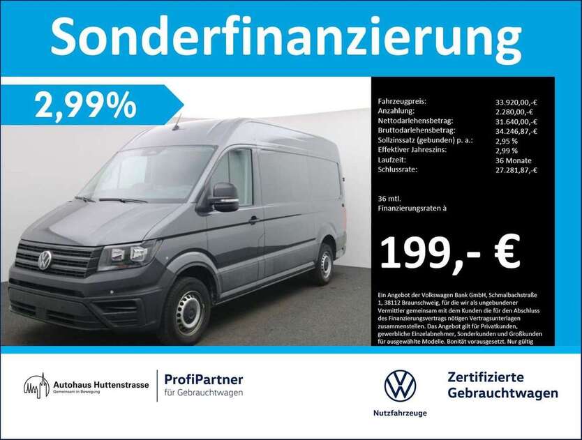VW Crafter 24.608 km 33.920 € Halle 06110