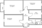 Etagenwohnung Bitterfeld-Wolfen Bitterfeld - 3 Zimmer, 60 m&sup2;, 425&euro; | Angebot:26918252