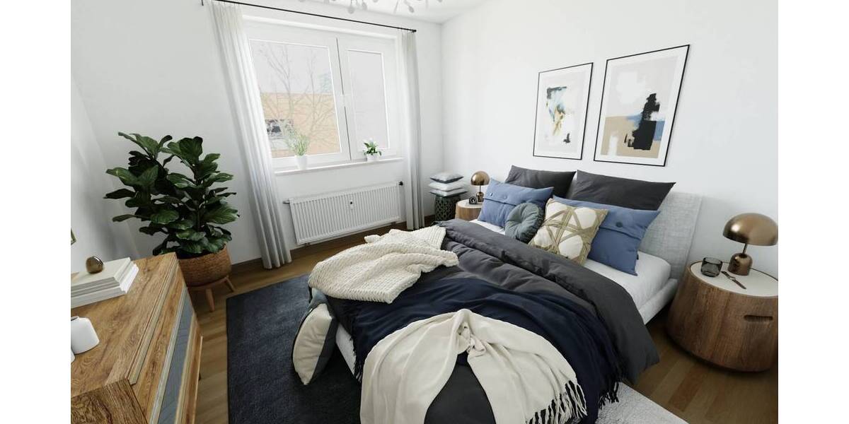 Etagenwohnung Merseburg Neumarkt (Vorstadt) - 3 Zimmer, 56 m&sup2;, 380&euro; | Angebot:25663964