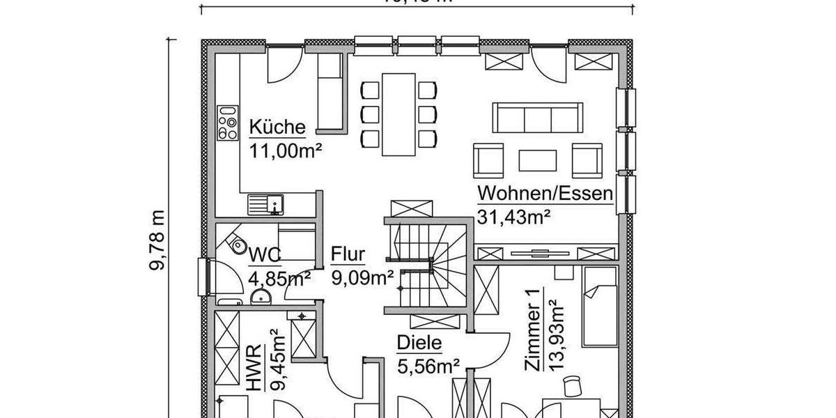 Einfamilienhaus Braunsbedra / Großkayna Großkayna - 5 Zimmer, 159 m&sup2;, 442.940&euro; | Angebot:24219953
