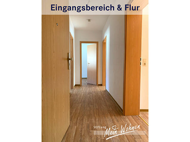Etagenwohnung Halle Damaschkestraße - 3 Zimmer, 59 m&sup2;, 535&euro; | Angebot:26273913