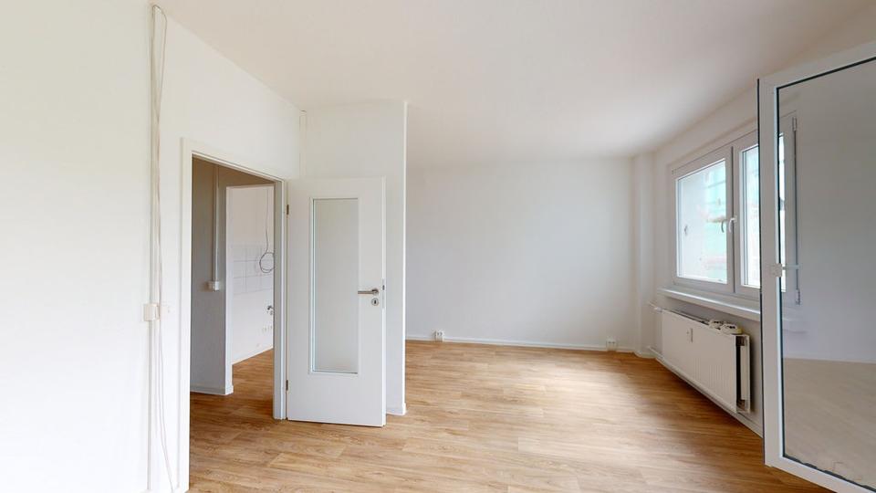 Etagenwohnung Halle (Saale) Dölau - 3 Zimmer, 57 m&sup2;, 416&euro; | Angebot:25979198