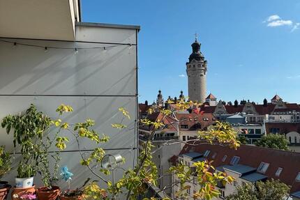 2 Zimmer Wohnung im Leipziger Zentrum mit DER View