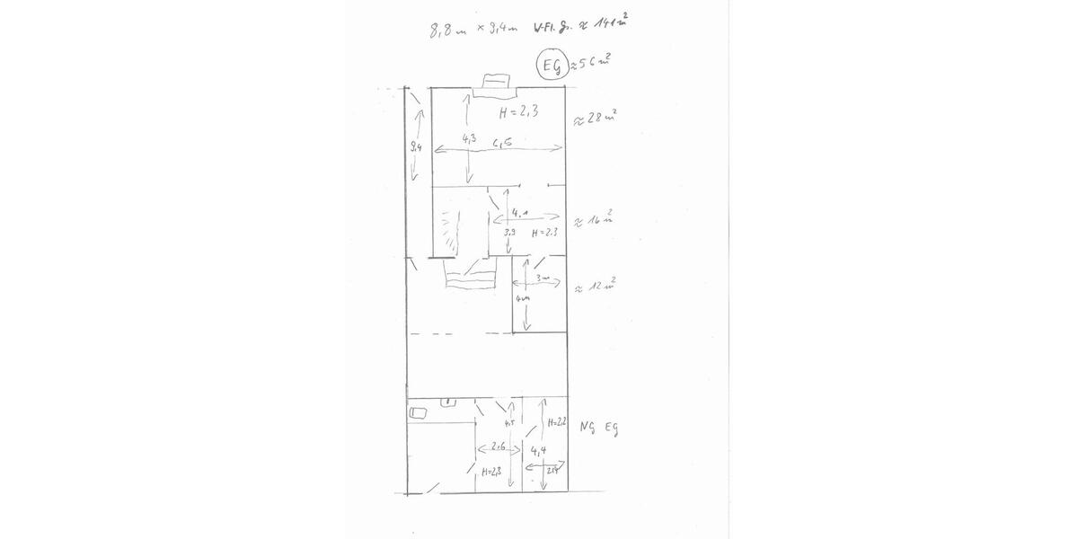 Reihenhaus Salzatal - 5 Zimmer, 105 m&sup2;, 55.000&euro; | Angebot:24491114