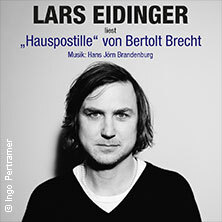 Lars Eidinger liest und singt Bertolt Brecht's Hauspostille Leipzig
