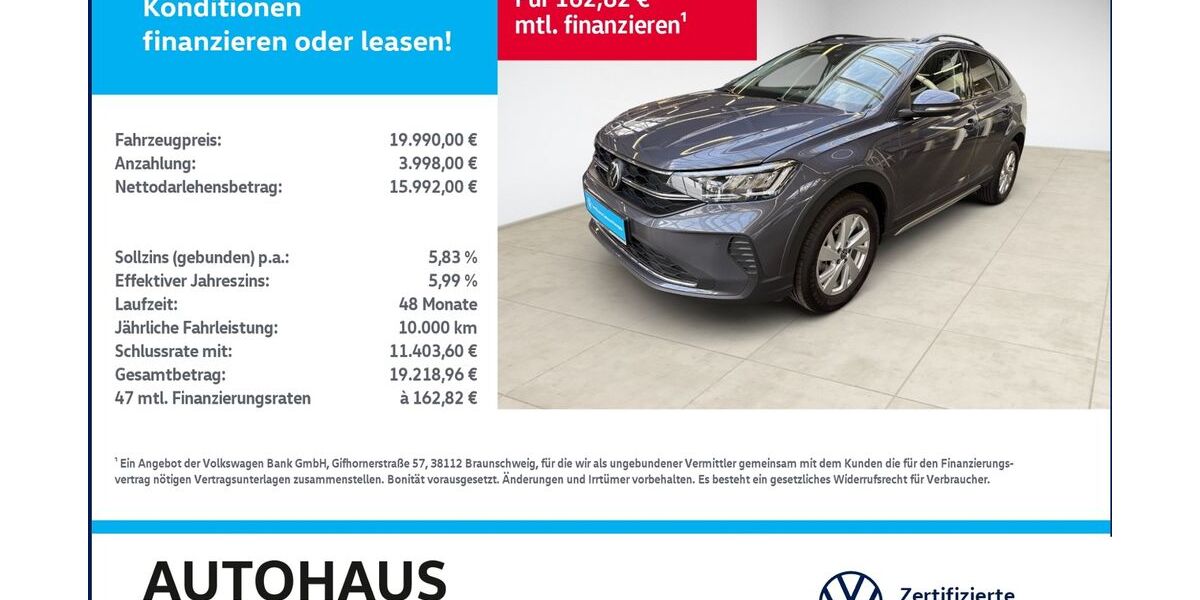 VW Taigo 19.995 km 18.980 &euro; Bitterfeld-Wolfen 06749
