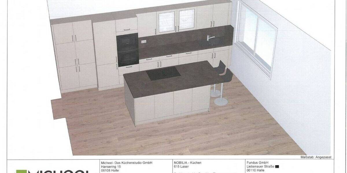 Etagenwohnung Halle (Saale) Innenstadt - 3 Zimmer, 89 m&sup2;, 394.000&euro; | Angebot:25797439