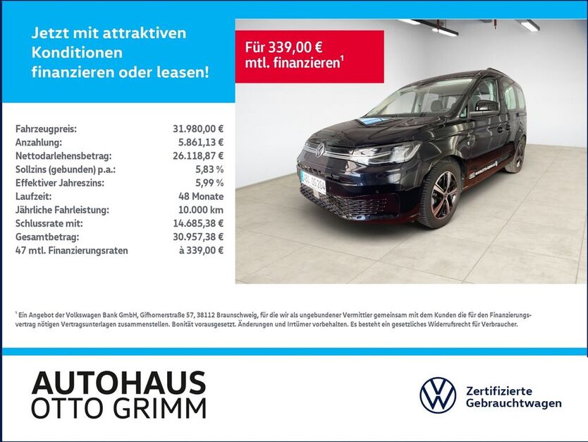 VW Caddy 35.000 km 30.980 € Bitterfeld-Wolfen 06749