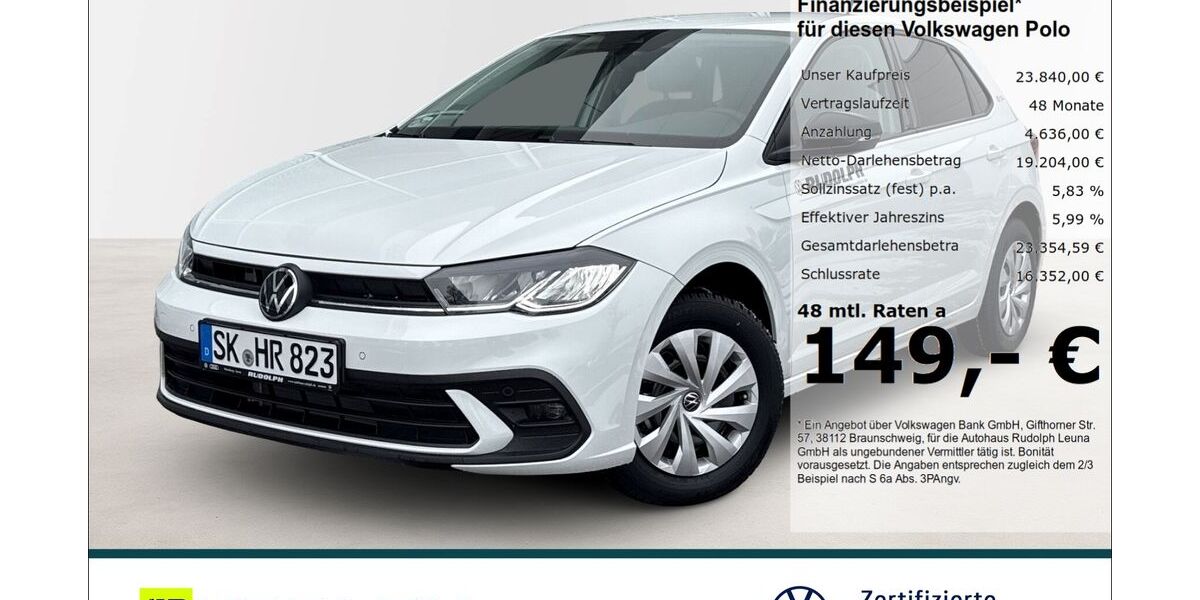 VW Polo 3.000 km 22.330 &euro; Leuna 06237