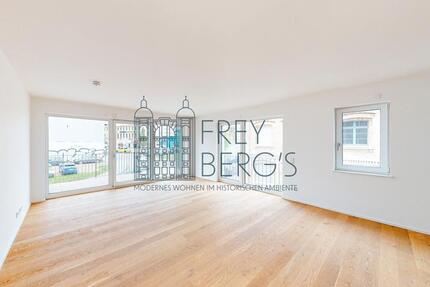 Neubaukomfort: Stilvolle 1-Zimmer-Wohnung mit Einbauküche und Balkon 1 zimmer