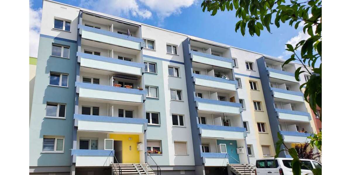 Etagenwohnung Halle Silberhöhe - 3 Zimmer, 56 m&sup2;, 399&euro; | Angebot:26931517